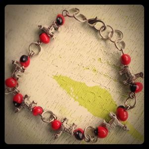 Llama bracelet from Peru