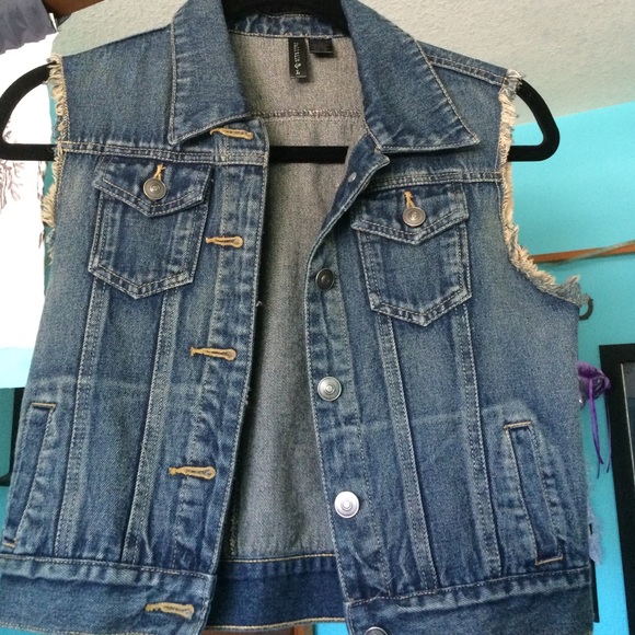 Denim vest