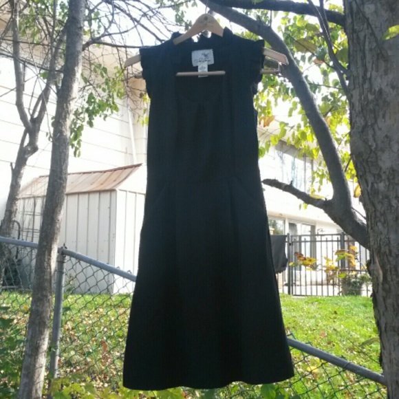 Anthropologie little black dress