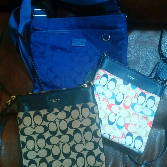Authentic Coach Cross Body
