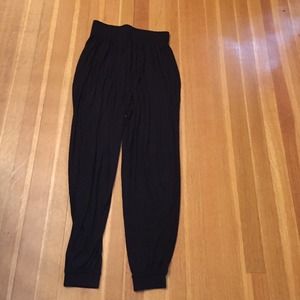H&M Black Harem Pants