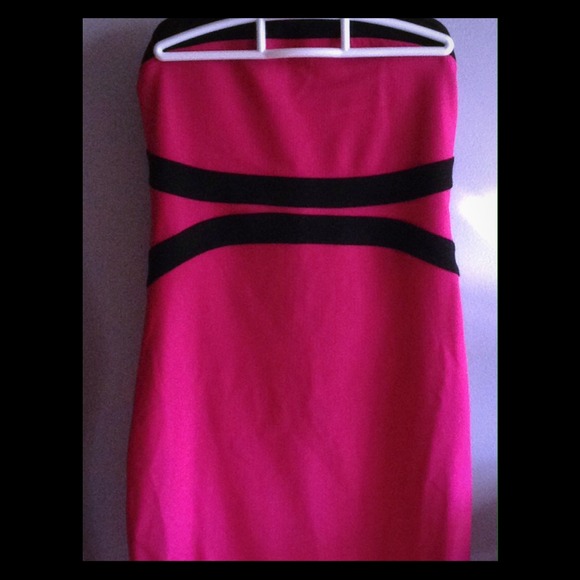 G by Guess strapless mini dress