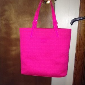 Neon Pink Michael Kors Tote