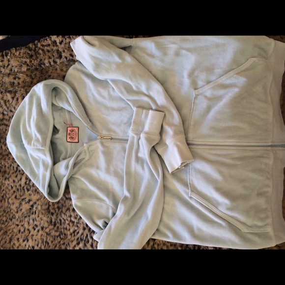 Light blue XL juicy couture jacket