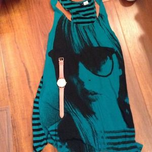 Bundle long shirt and watch brand new watch