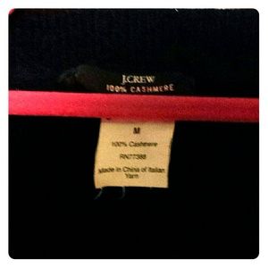 Navy blue cashmere sweater
