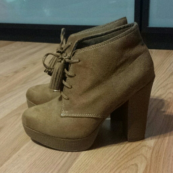 Platform Ankle Booties