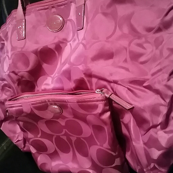 Authentic Coach packable Carryall Tote Bag