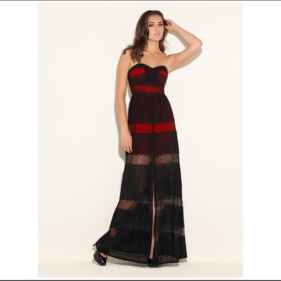 GUESS Mattea Strapless Dress