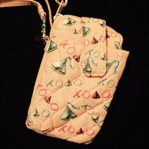 Wallet with phone holder