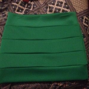 a'gaci green pencil skirt