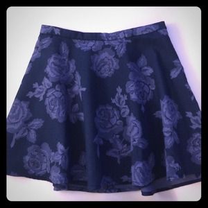 Abercrombie & Fitch Floral A-Line Skirt