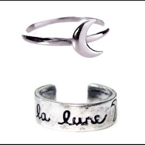 ON HOLD 🌙 La Lune Midi Rings set 🌙