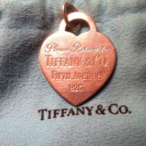 Tiffany heart charm