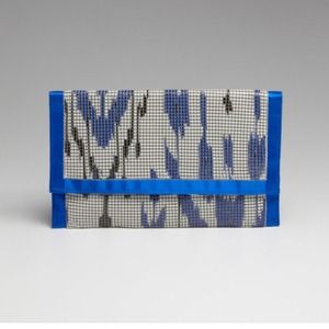 Ikat Print Clutch