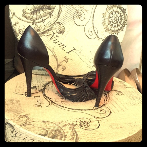 Christian Louboutin Knotted Greissimo  sz 36