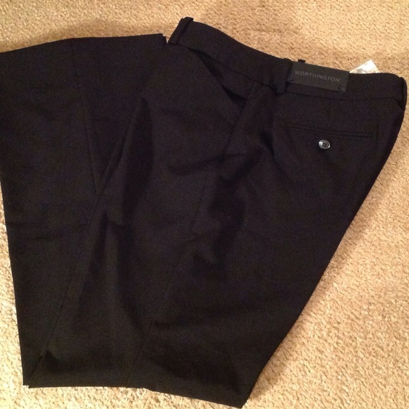 Brand new, never worn black trouser pants