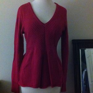 Calvin Klein jeans magenta sweater top