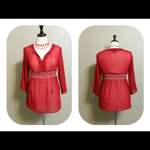*** REDUCED***Style & Co Cranberry shirt