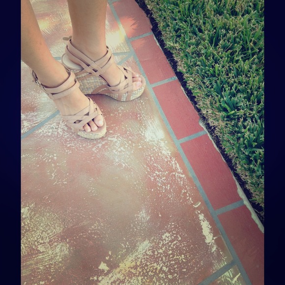 Nine West Strappy Platform Sandals