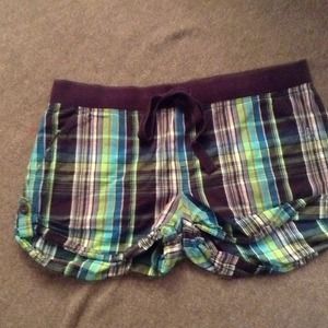 Plaid Shorts