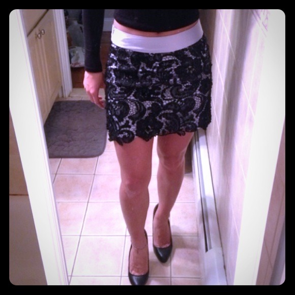 SOLD sequin skirt