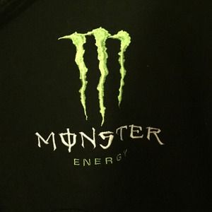 Black Monster Energy Hoodie