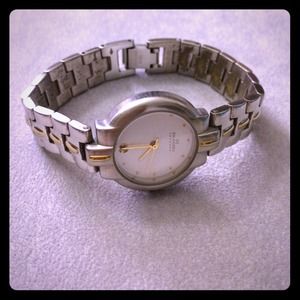 Skagen silver and gold women's watch