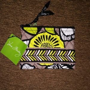 Coin purse in citron