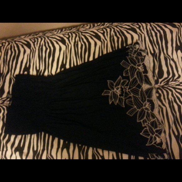 Strapless summer dress
