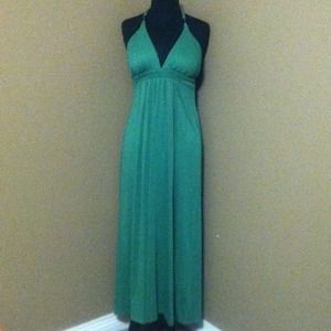 maxi dress with built in bra