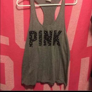 VS PINK Bling over sized tank