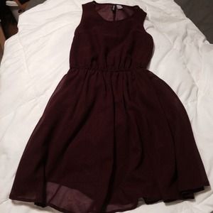 Maroon H&M Dress