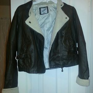 South pole leather jacket