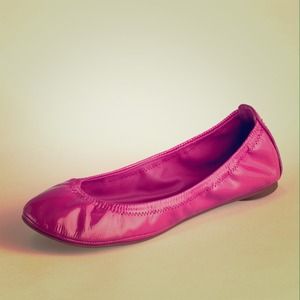 Hot pink Tory burch flats
