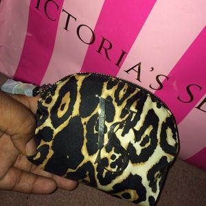 Victoria Secret Mini Leopard Make-Up Pouch