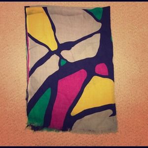 Color blocking Scarf