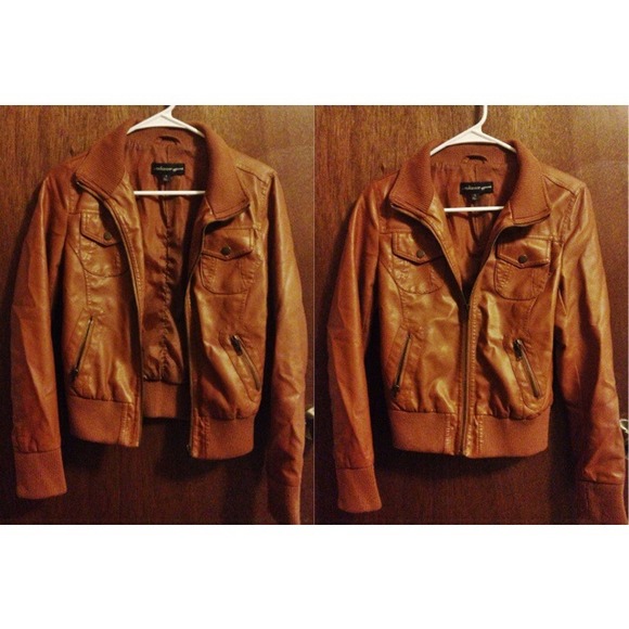 Leather jacket!