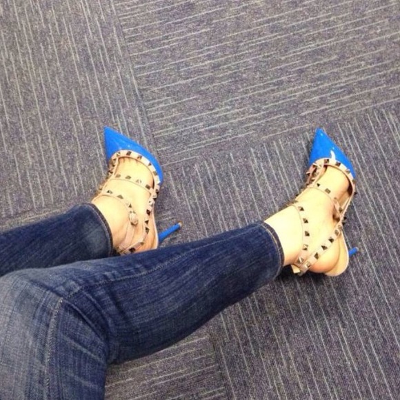 Valentino rockstud heel :) - Picture 4 of 4