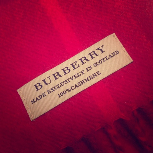 Burberry Cashmere Scarf