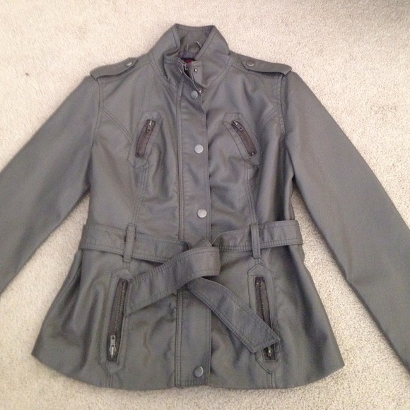 SOLD Faux leather jacket - Picture 1 of 3
