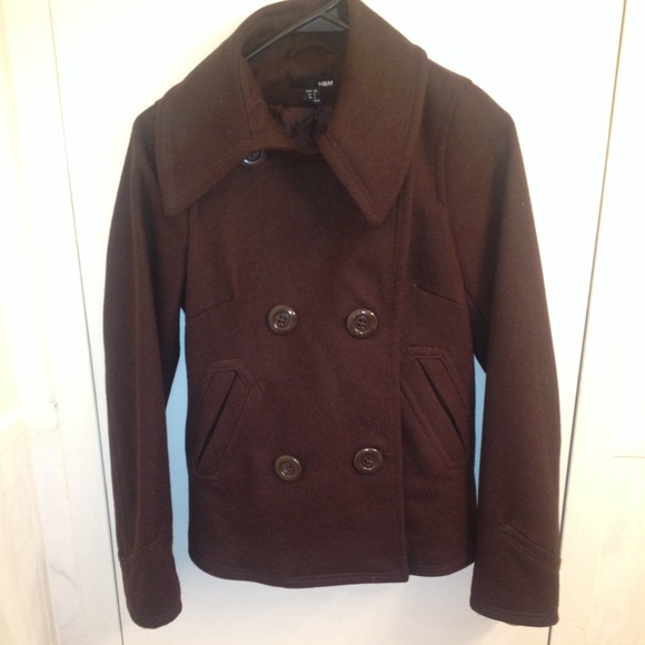 H&M Brown Pea Coat