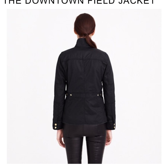 ❤️sold❤️J.Crew downtown field jacket black - Picture 2 of 4