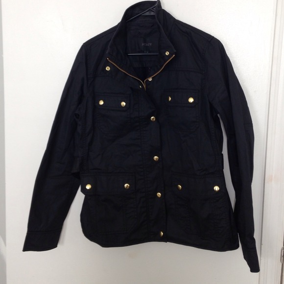 ❤️sold❤️J.Crew downtown field jacket black - Picture 4 of 4