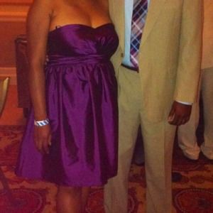 Purple Strapless Dress HOLD for @DeliciousLou