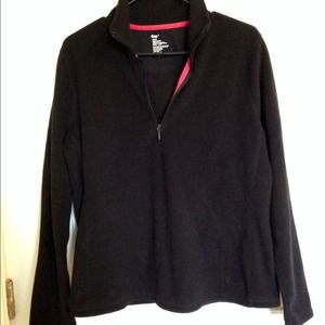 *Reserved* Black pull over soft fleece