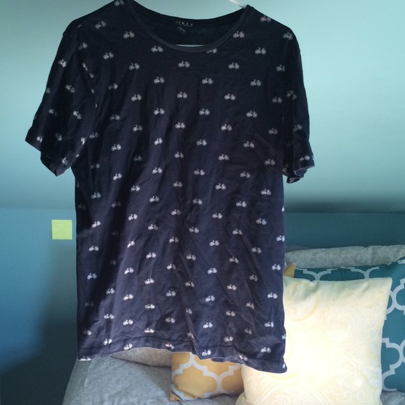 Bicycle Print Top