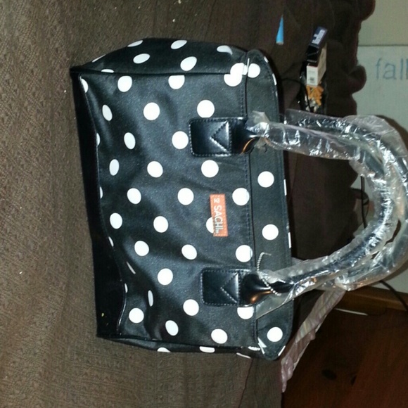 Satchel Polkadot Purse