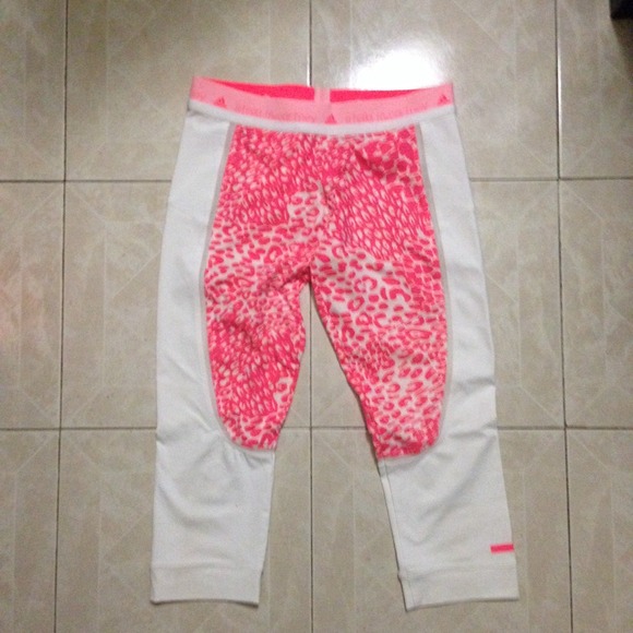 Adidas Stella McCartney leopard leggings