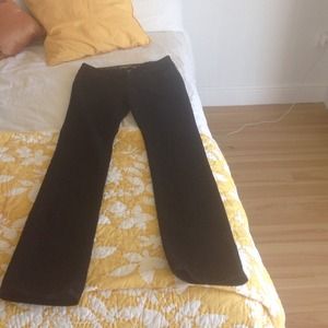 High waist black jeans